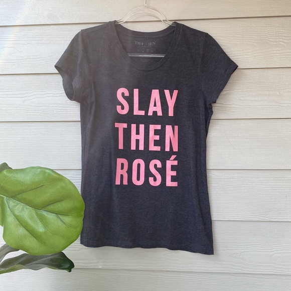 Slay Then Rosé Top - Picture 1 of 3